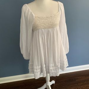 VICI Cotton Gauze Mini Dress